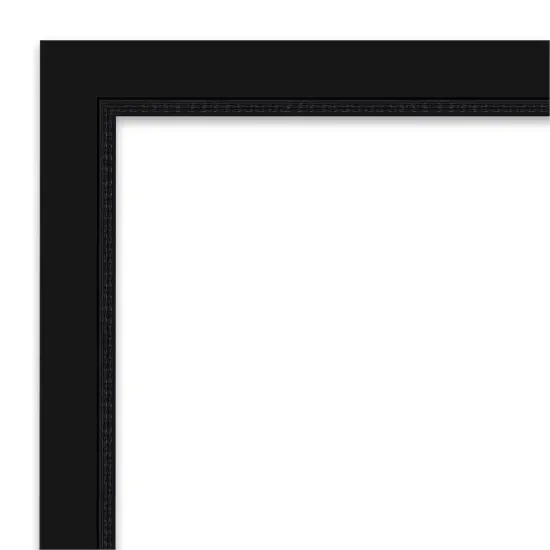 Petite Bevel Wall Mirror, Avon Black Frame {3}
