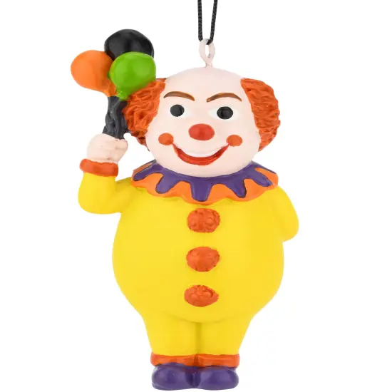 Tree Buddees Creepy Clown Holding a Bloody Hatchet Halloween Ornament {2}