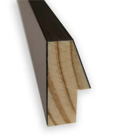 Petite Bevel Wood Wall Mirror, Lucie Frame Lucie Light Bronze {2}