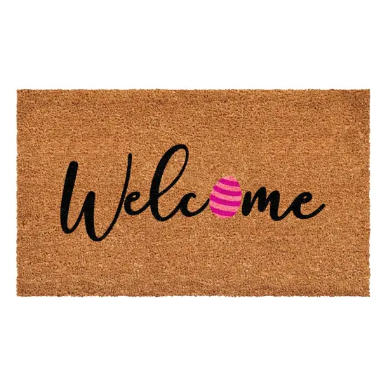 109391729 Egg Welcome Doormat {1}