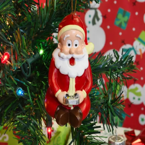 Gamer Santa Claus&trade; Christmas Ornament {3}