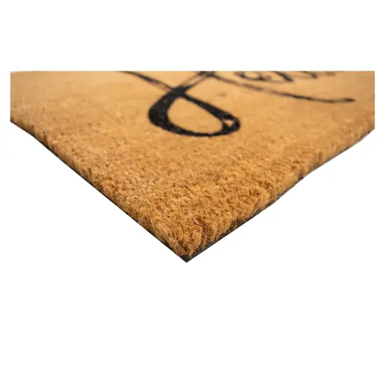 104762436 Canty Hello Natural Doormat {2}