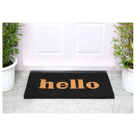 100211729BNB Block Hello Doormat {4}