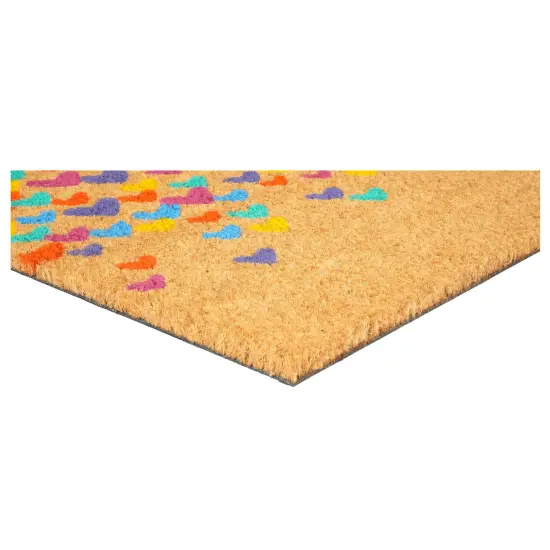107261729 Colorful Hearts Doormat {2}