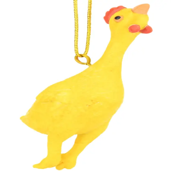 Tree Buddees Rubber Chicken Funny Gift Christmas Ornaments {6}