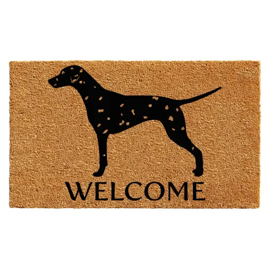 Dalmatian Doormat {1}