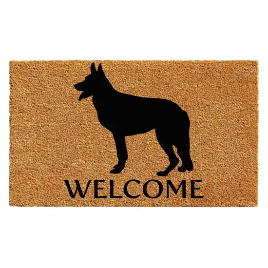 German Shepherd Doormat {1}