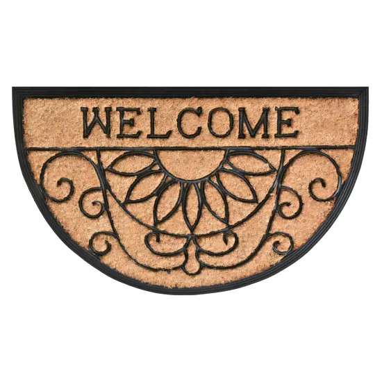 Welcome Scroll Doormat {1}