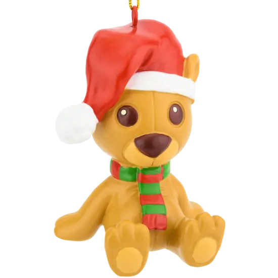 Tree Buddees Cute Stuffed Animal Christmas Teddy Bear Ornament {1}