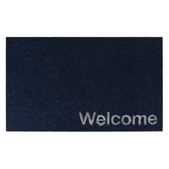 Collins Blue Pastel Welcome Doormat {1}