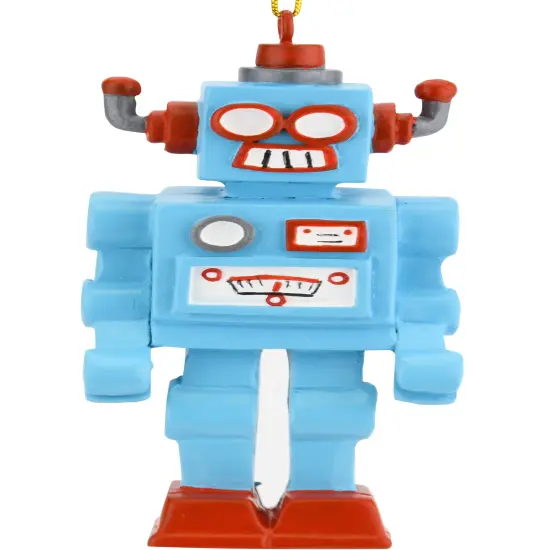 Tree Buddees Retro Toy Robot Unique Christmas Ornament {3}