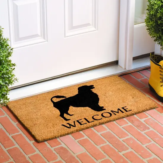Portuguese Water Dog Doormat {3}