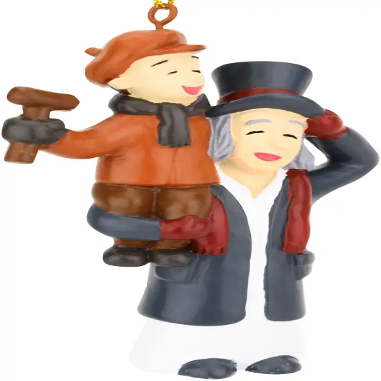 Scrooge & Tiny Tim from A Christmas Carol Ornament {4}