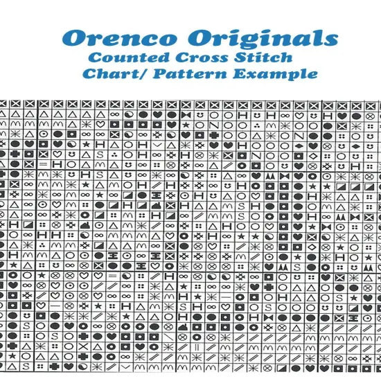 Orenco Originals Redoute Blue Yellow Iris Flower -Square Counted Cross Stitch Pattern {3}