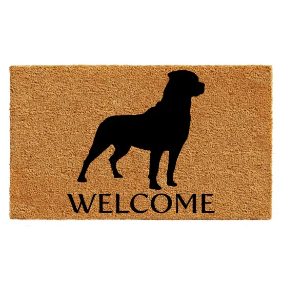 Rottweiler Doormat {1}