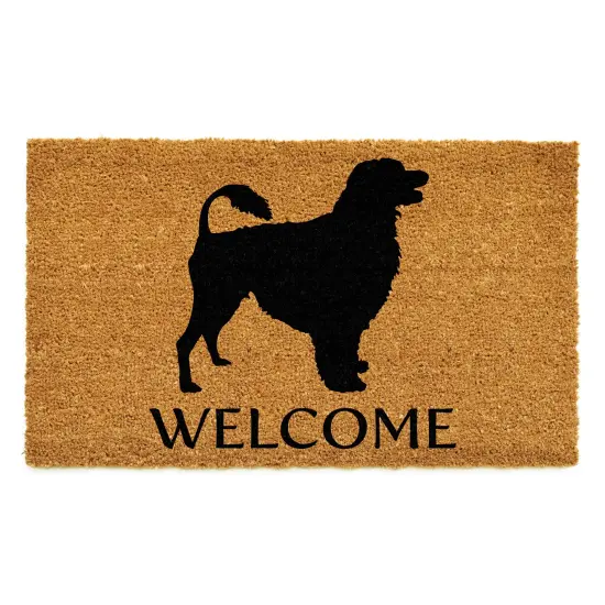 Portuguese Water Dog Doormat {1}
