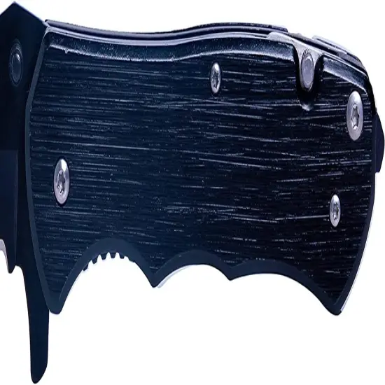 Makerflo Beast Wooden Pocket Knife | Razor Sharp Steel Blade and Black Handle | Ideal for DIY Gift and Personalization (Laser Engraving, Epoxy, Vinyl, and UV DTF) - Not for Sublimation {2}