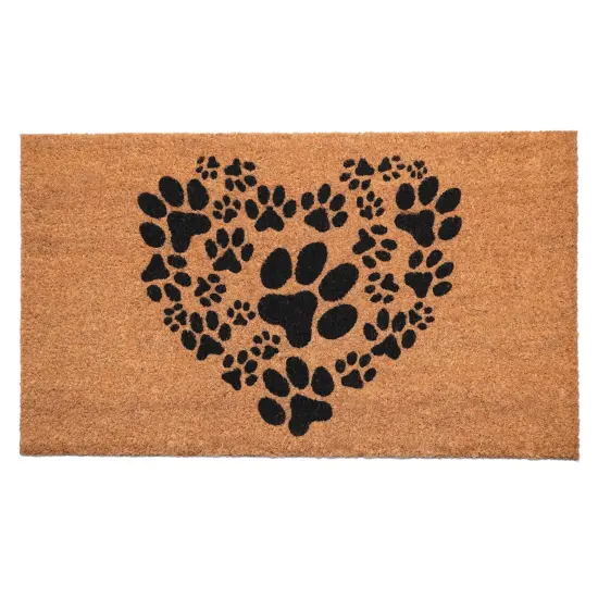 Heart Paws Doormat {1}