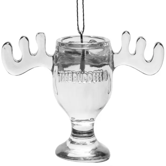 Moose Mug Christmas Ornament {2}