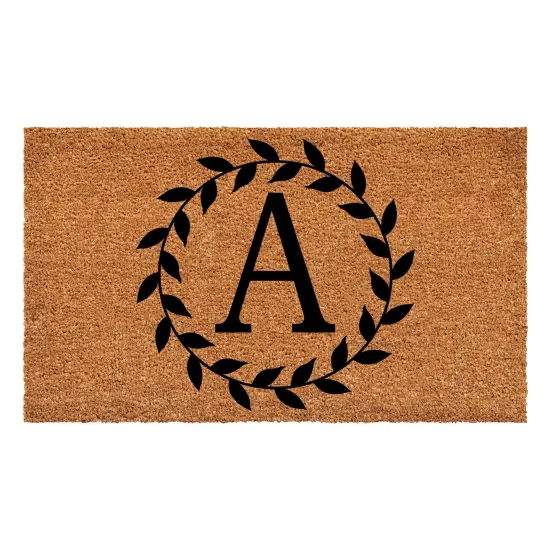 Laurel Wreath Doormat {1}