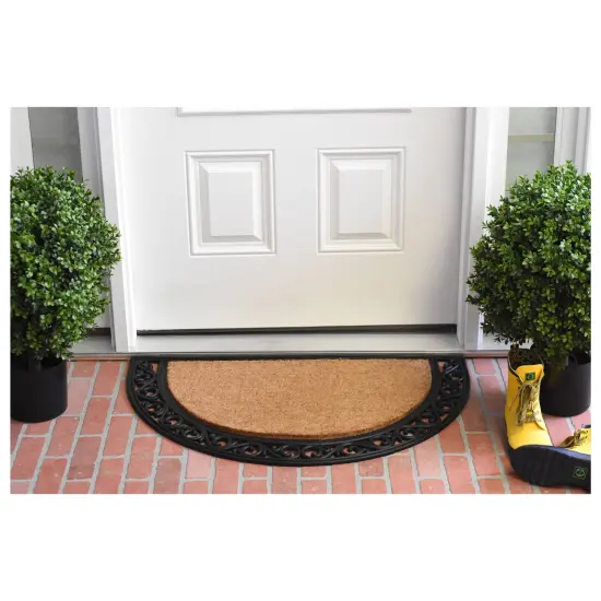 Ornate Scroll Doormat {2}