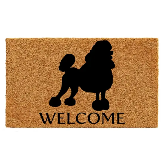 Poodle Doormat {1}
