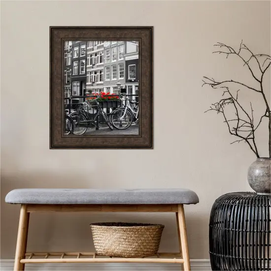 Amanti Art Ridge Picture Frame Ridge Bronze {6}