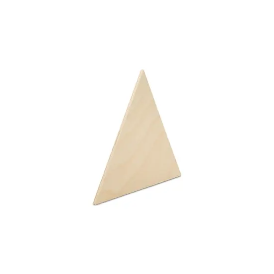 Triangle Wooden Cutouts, Multiple Sizes Available, Unfinished Crafts & Geometric Decor | Woodpeckers {3}