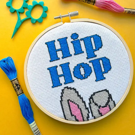 Hip Hop Counted Cross Stitch Kit {1}