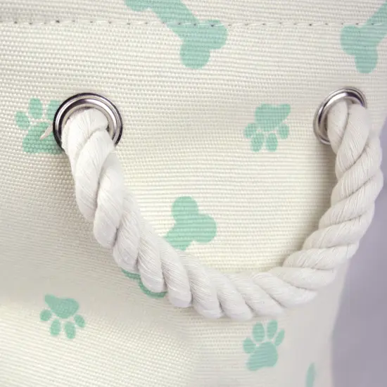 DII Blue Ikat Outdoor Tablecloth With Zipper 60 Round {3}