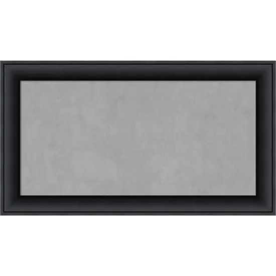 Magnetic Boards, Home Office Boards (27x15 in.) Nero Black Framed Organization Boards {1}