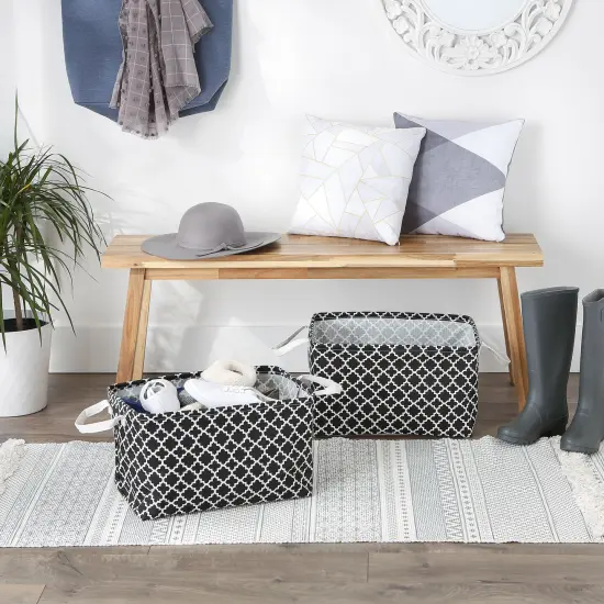 DII Dusty Lilac Small Oval Crochet Bath Mat {6}