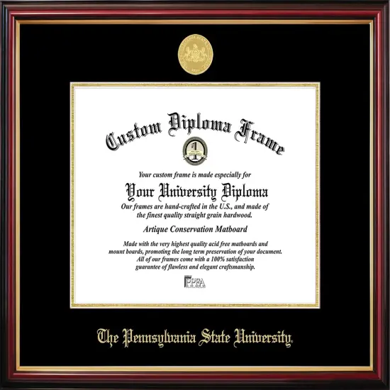 Penn State University Petite Diploma Frame {1}