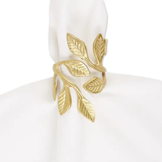 DII Gold Vine Napkin Ring (Set of 6) {4}