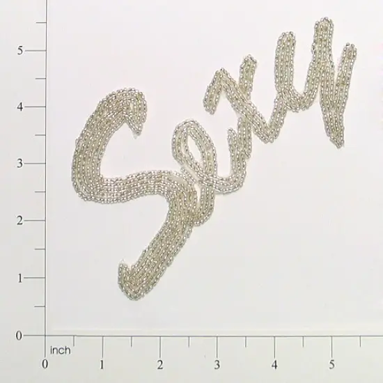 Spicy Beaded Applique/Patch {1}