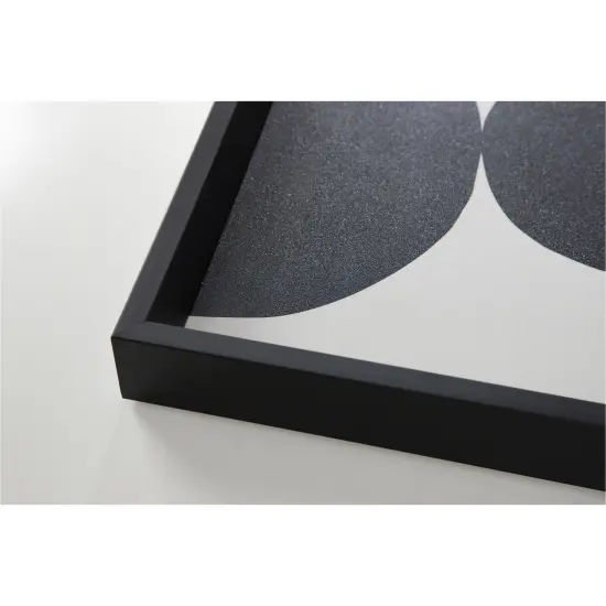 Amanti Art Decorative Wood Tray 13"x19" featuring 'Organic Shapes 09' by 1x Studio by 1x Studio Framed Art Print {4}