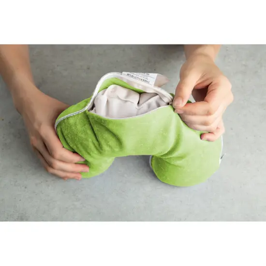 DII Gray and Off White 2-Tone Ribbed Rug 2 Ft 6 in x 6Ft {4}