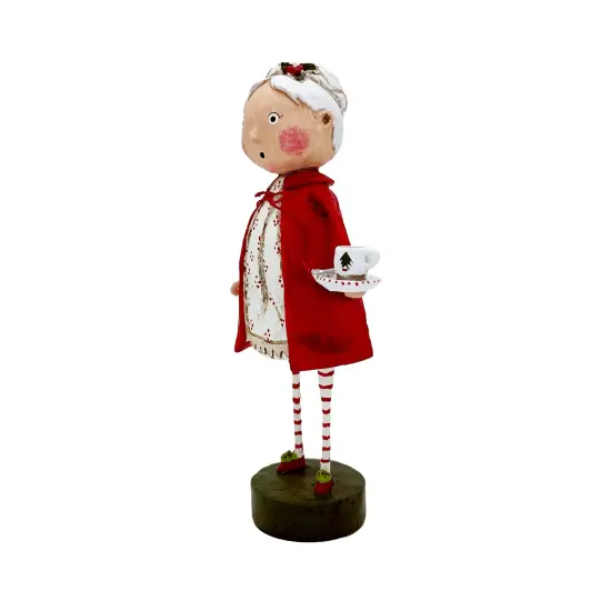 Lori Mitchell Christmas Collection: Rosy Cozy Mrs. Claus Figurine {2}