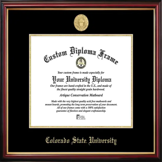Colorado State University Petite Diploma Frame {1}