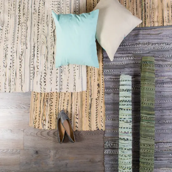 DII Polyester Bin Chevron Gray Rectangle Large {2}