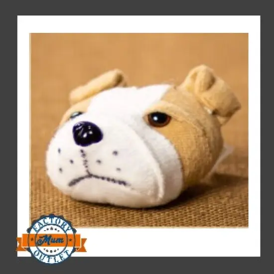 Bulldog Mascot Head {1}