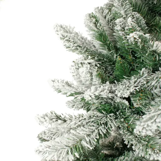 Perfect Holiday Alpine Spruce Artificial Christmas Tree {4}