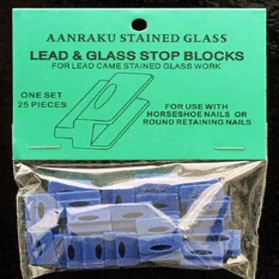 Lead & Glass Stop Blocks {1}