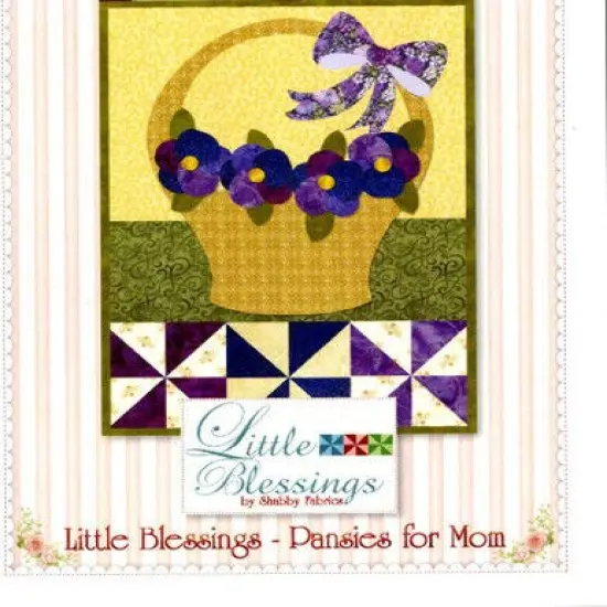 Pattern, Little Blessings-Pansies for Mom {1}