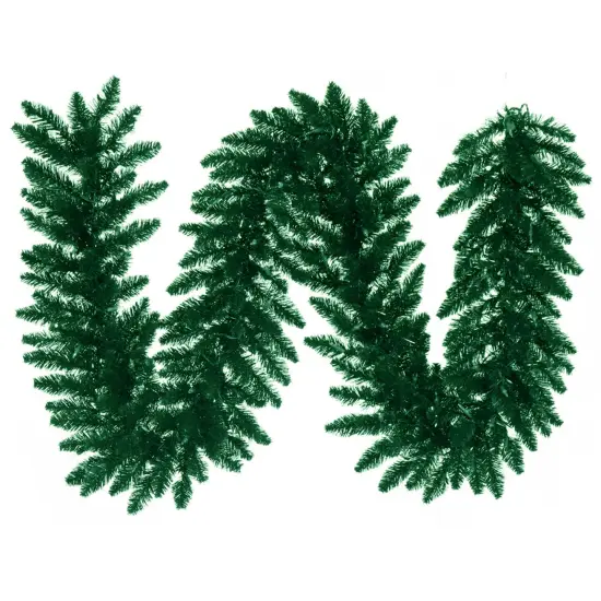 Perfect Holiday 9ft Colorado Pine Artificial Christmas Garland {1}