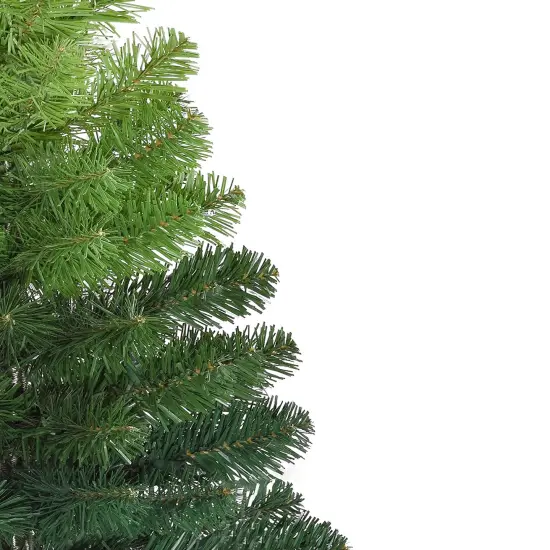 Perfect Holiday 24" Tabletop Ombre Green Christmas Tree {4}
