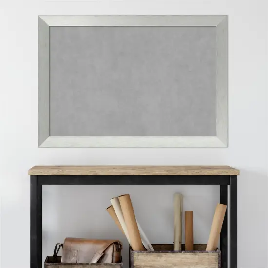 Magnetic Boards, Home Office Boards (40x28 in.) Brushed Sterling Silver Framed Organization Boards {5}