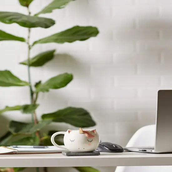 DII Four Square Woven Throw, 50x60" with 3" Fringe, Black, 1 Piece {2}