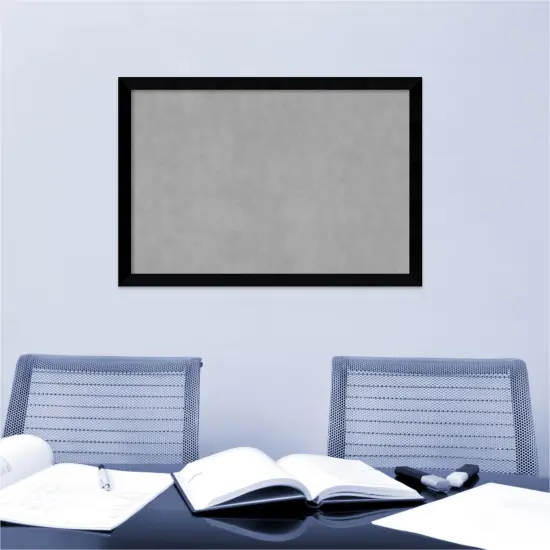 Magnetic Boards, Home Office Boards (39x27 in.) Black Museum Framed Organization Boards {6}