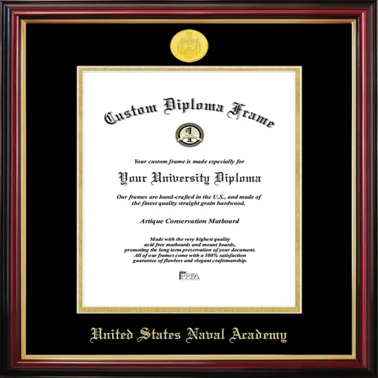 US Naval Academy Petite Diploma Frame {1}